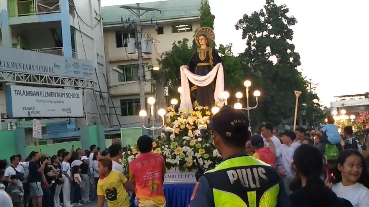 PROSISYON 2024 TALAMBAN San isidro PARISH CHURCH🙏💯💙💙💙💞💞💞#amen #aleluia #goodfriday2024 #godisgood