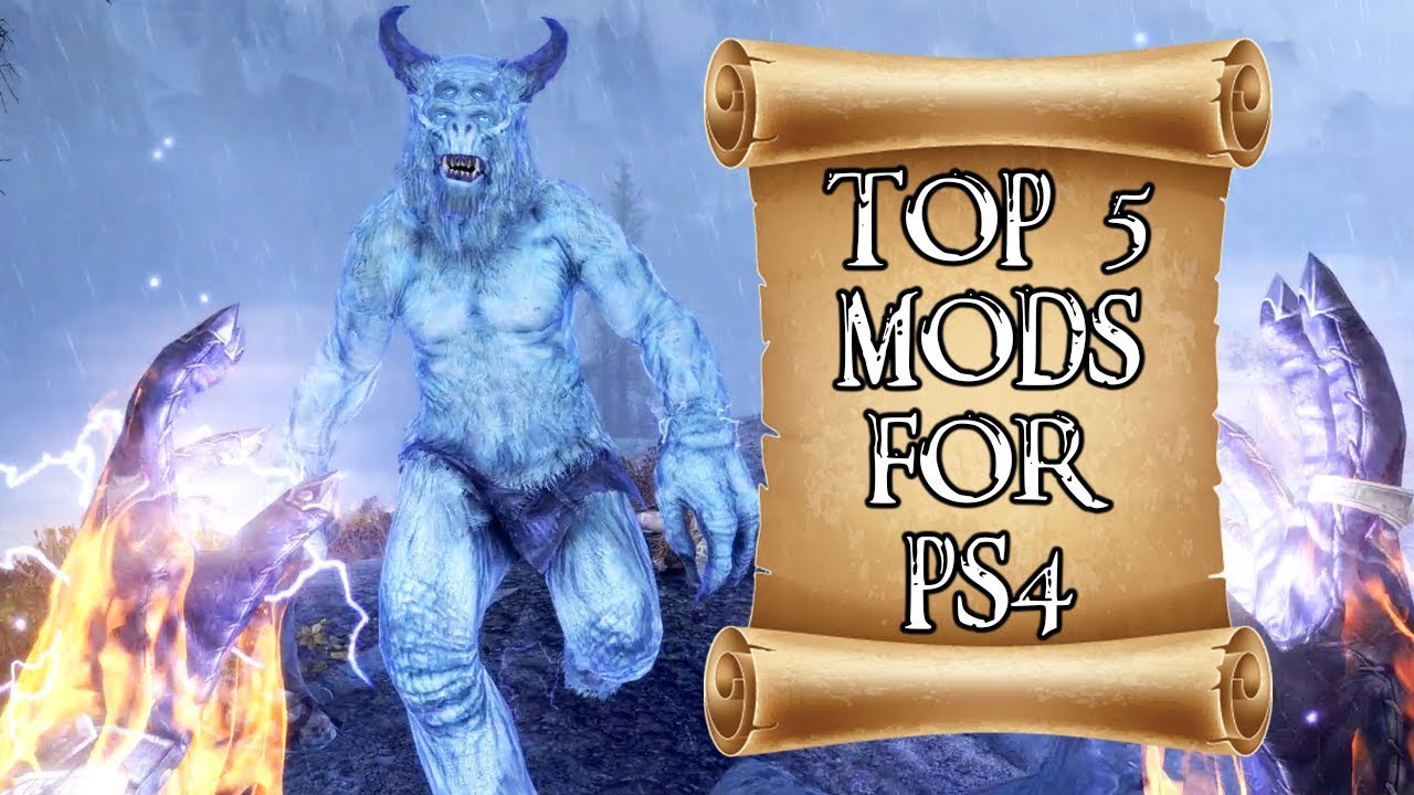 Top Five Mods of the month for Skyrim on PS4/PS5 #6