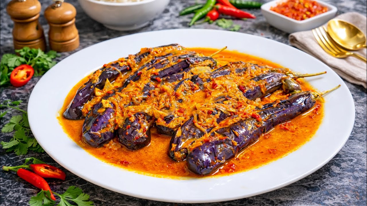 Gak Nyangka Terong Dimasak Gini Rasanya Seenak Ini!