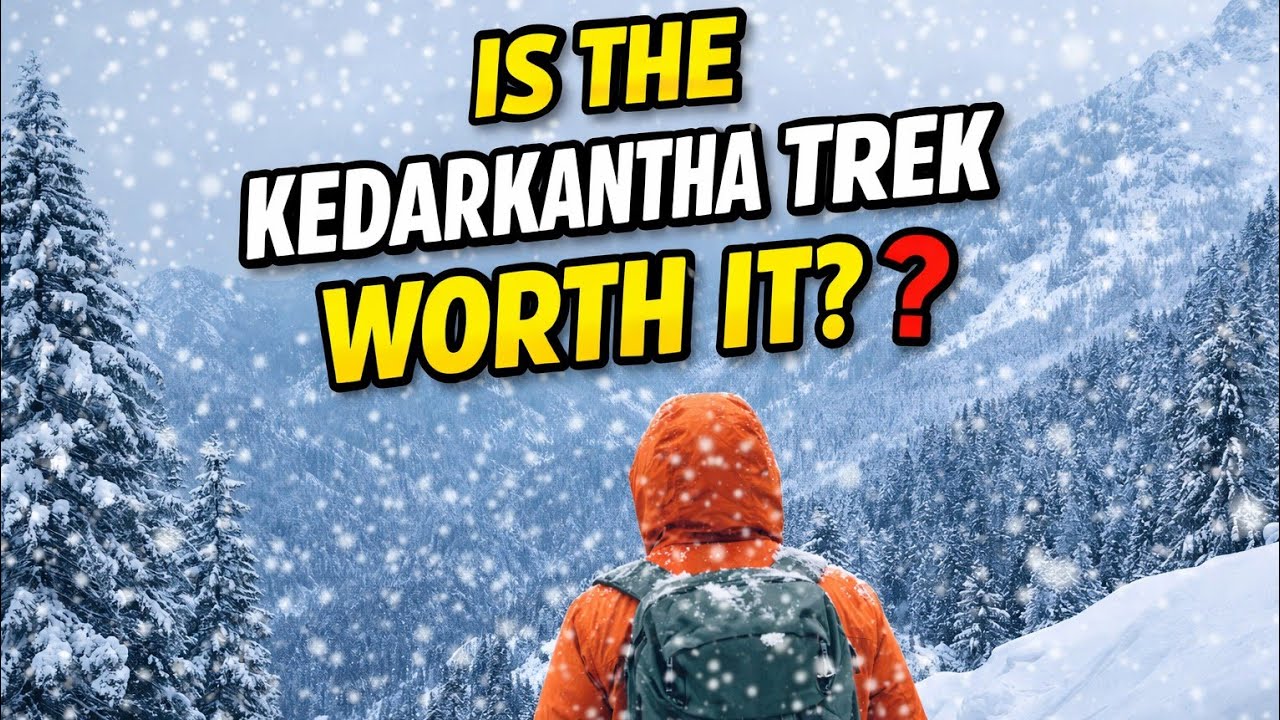 Kedarkantha Trek Part 1 | Journey to 12,500 ft Begins