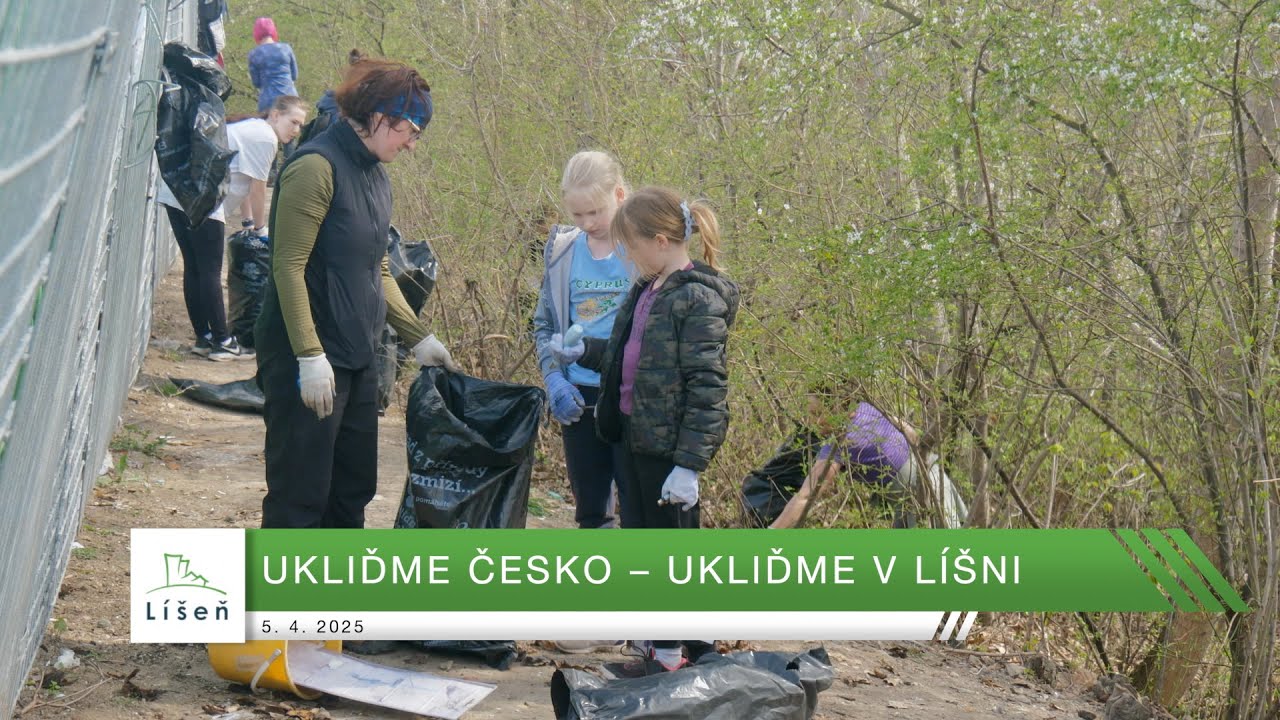 Ukliďme Česko v Líšni