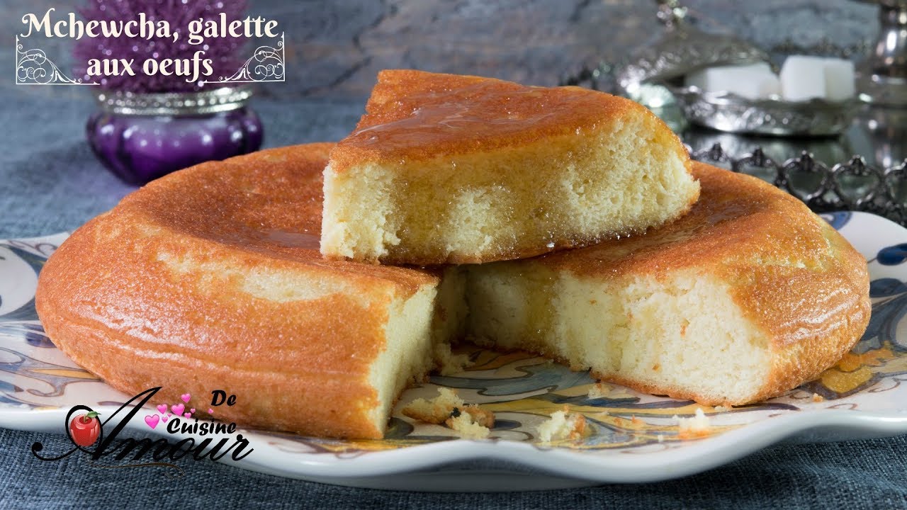 mchawcha à la farine, galette kabyle aux oeufs, thahvoult par Soulef