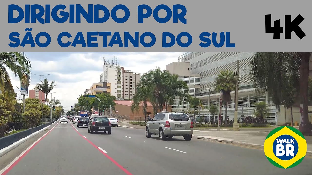 SÃO CAETANO DO SUL - SP - Dirigindo - Driving - 4K 60p