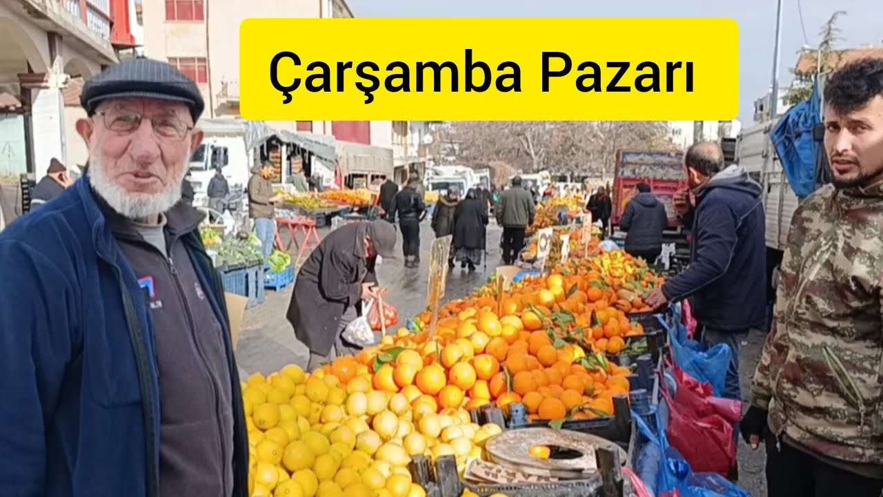 Çarşamba Pazarında Fiyatlar Ucuzladı #kırşehir #kaman #video 