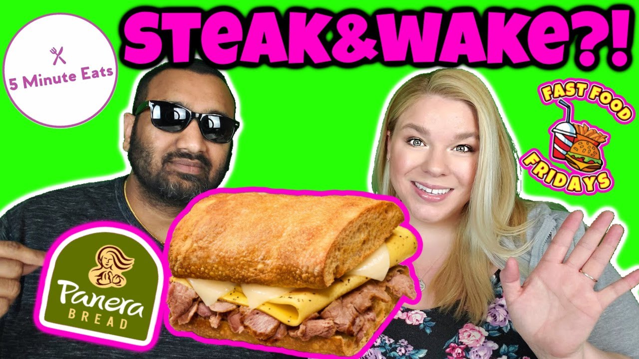 Panera Bread Steak & Wake Sandwich Review