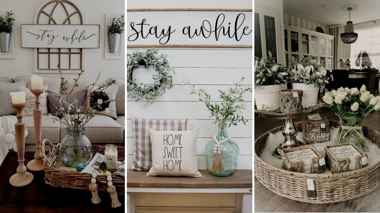 ❤DIY Rustic Farmhouse Style Mason Jar decor Ideas❤ | Fall Home decor | Flamingo Mango