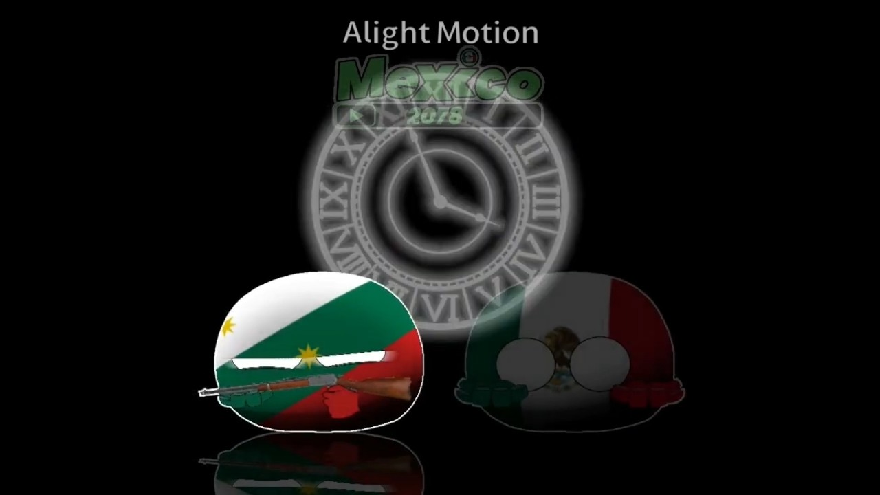 Time Paradox... [Trend with Mexico] #alightmotion #countryballs #animation #edit #mexico #history