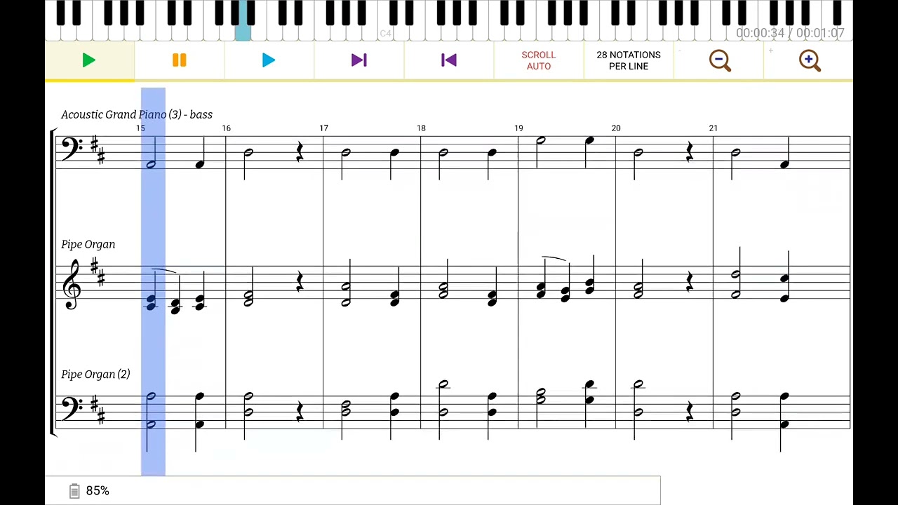 Jesus Once of Humble Birth (bass)
