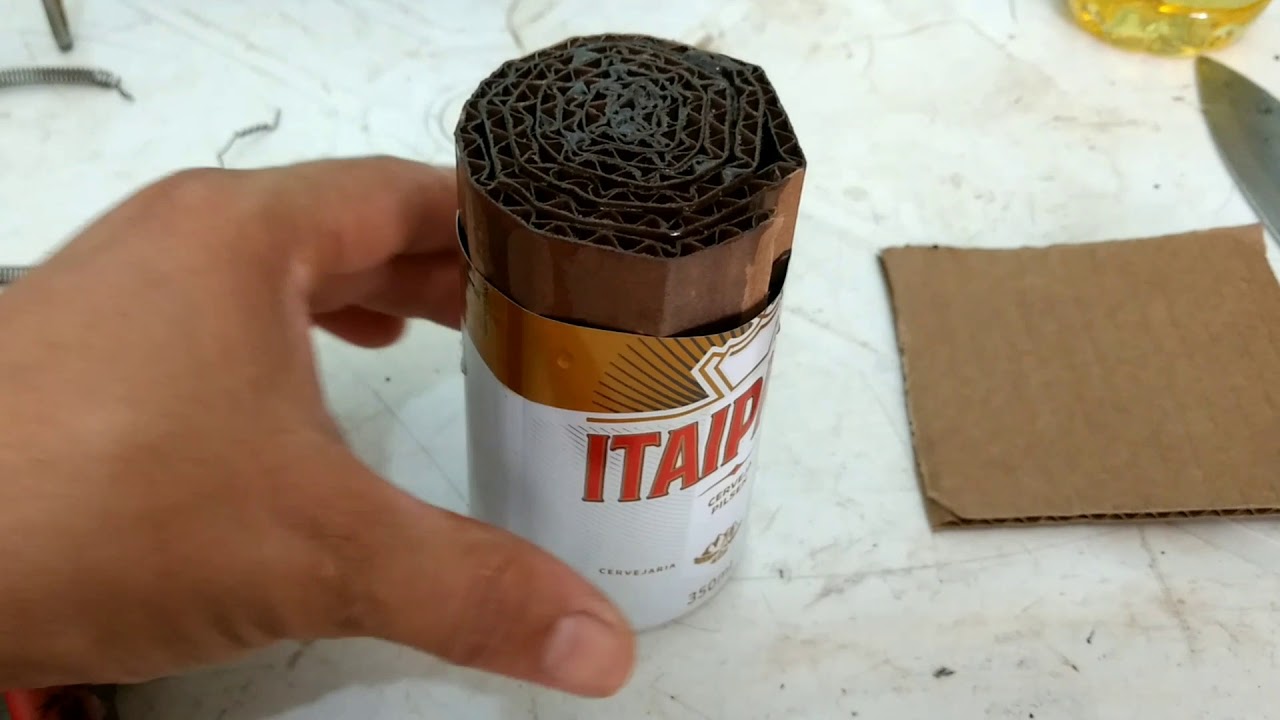 Fogareiro com oleo de cozinha #fire
