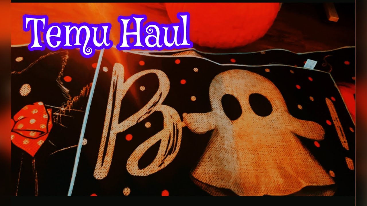 Unlocking the Magic: Halloween & Autumn Temu Haul Reveal