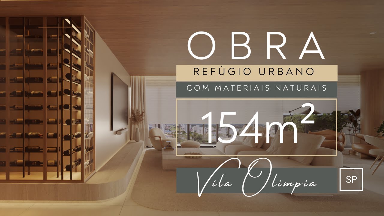 OBRA DE APARTAMENTO DE 154m² COM UMA VISTA INCRÍVEL DE SÃO PAULO!