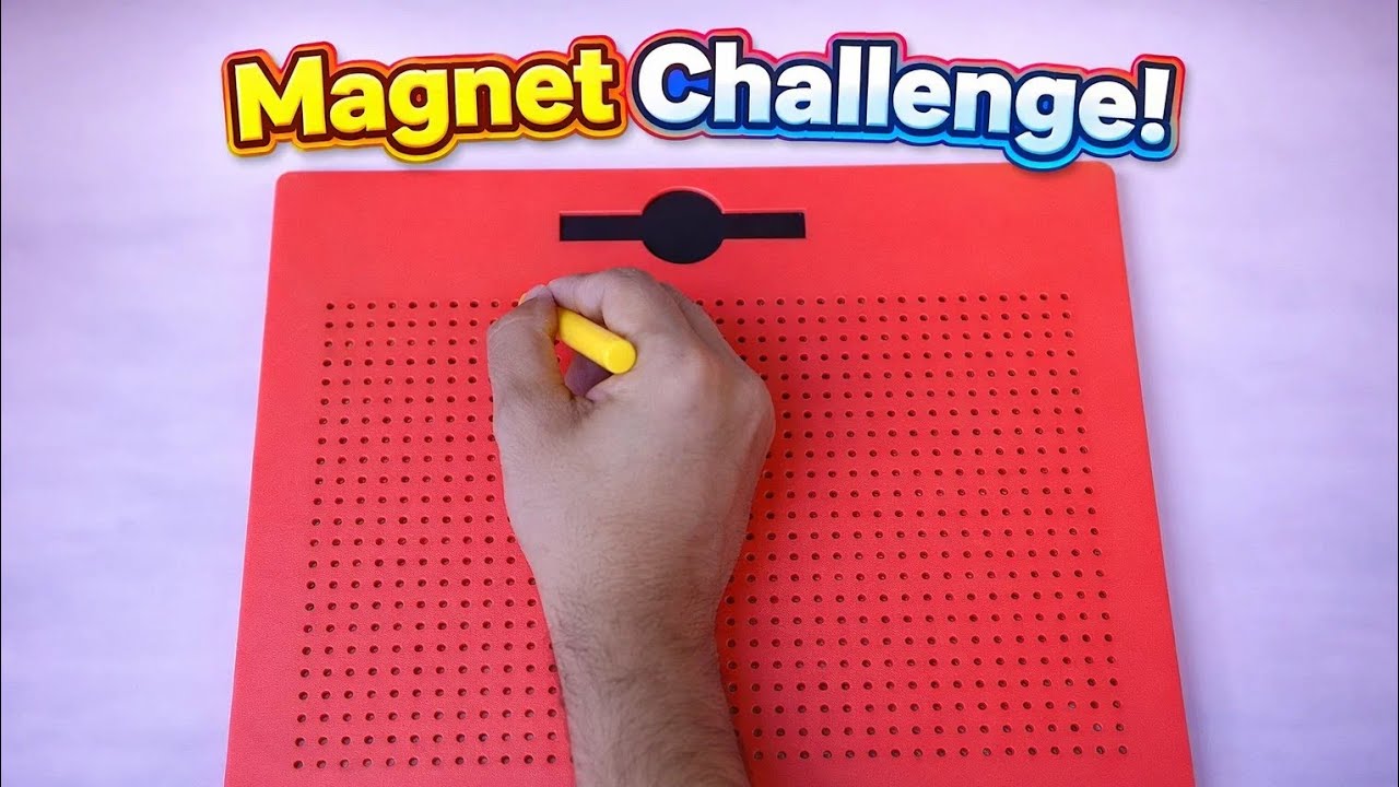 Magnetic Pop-Up Balls Drawing Game for Kids 🧲✨