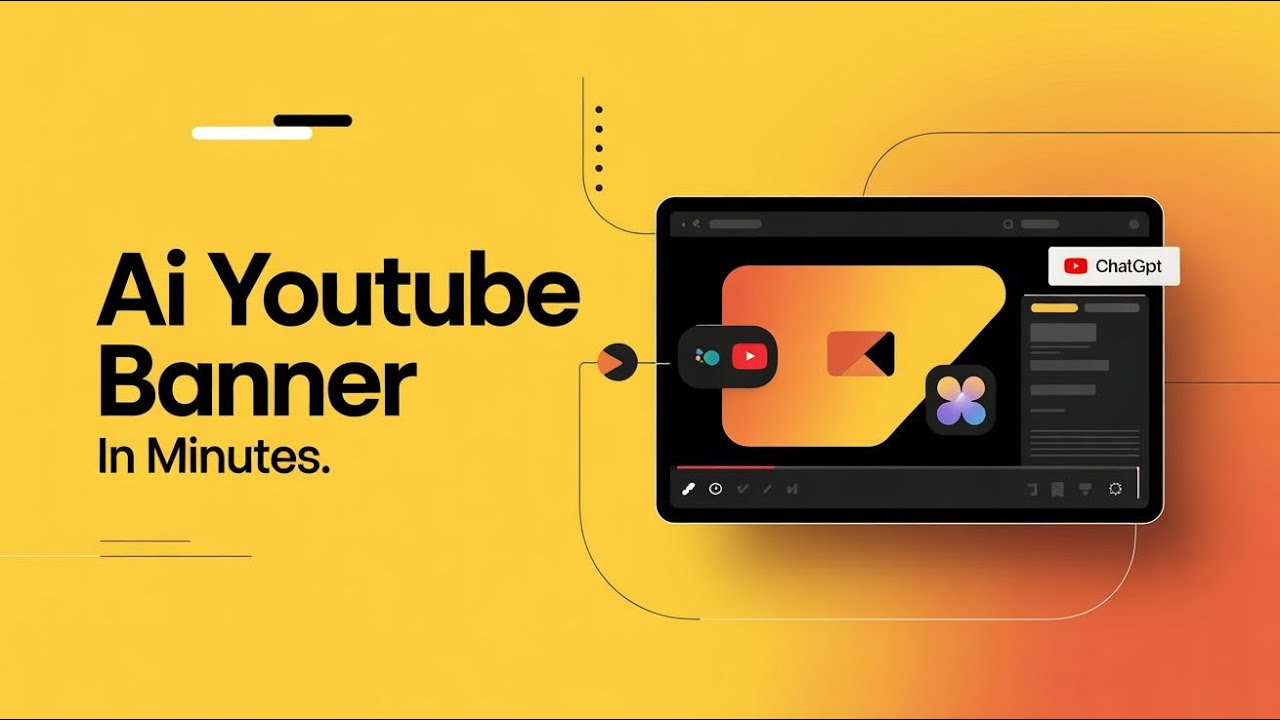 Как создать баннер канала YouTube с помощью ИИ за считанные минуты