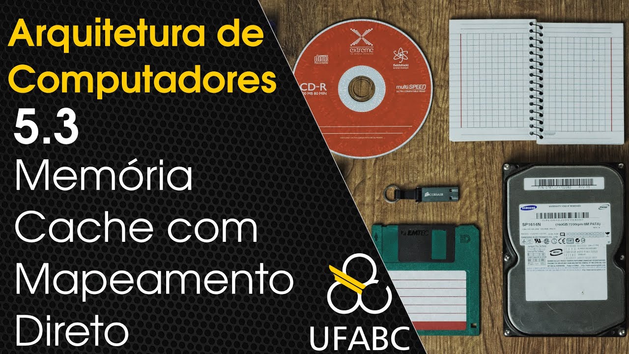 5.3 - Arquitetura de Computadores - Memória Cache com Mapeamento Direto
