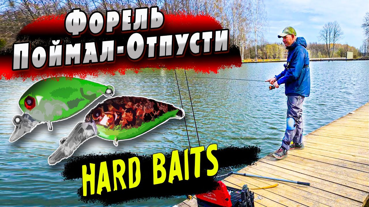Ловля Форели на Hard Baits | Парус Север | Денис Вихров