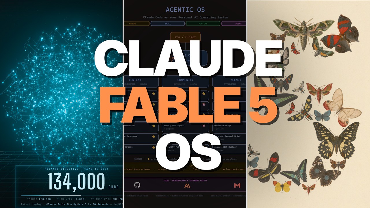ХВАТИТ использовать Claude Code без этой агентной ОС Fable 5