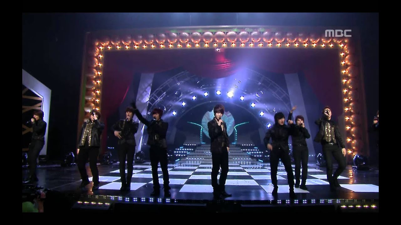 Super Junior - Sorry, Sorry, 슈퍼주니어 - 쏘리, 쏘리, Music Core 20091226