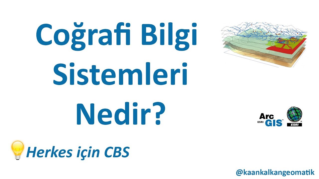 Coğrafi Bilgi Sistemleri Nedir? Bileşenleri, Veri Tipleri Nelerdir?