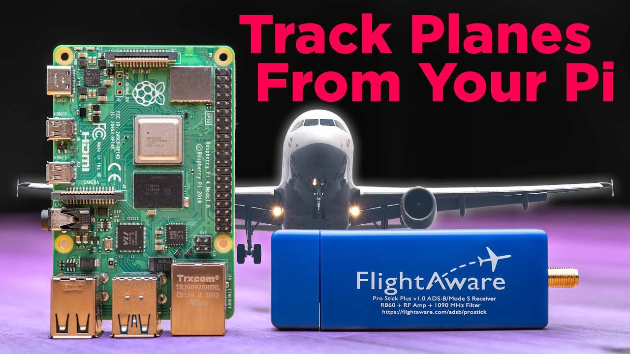 Track Planes 400km Away with PiAware! FlightAware Pro Stick Plus Set-Up Guide #planespotting
