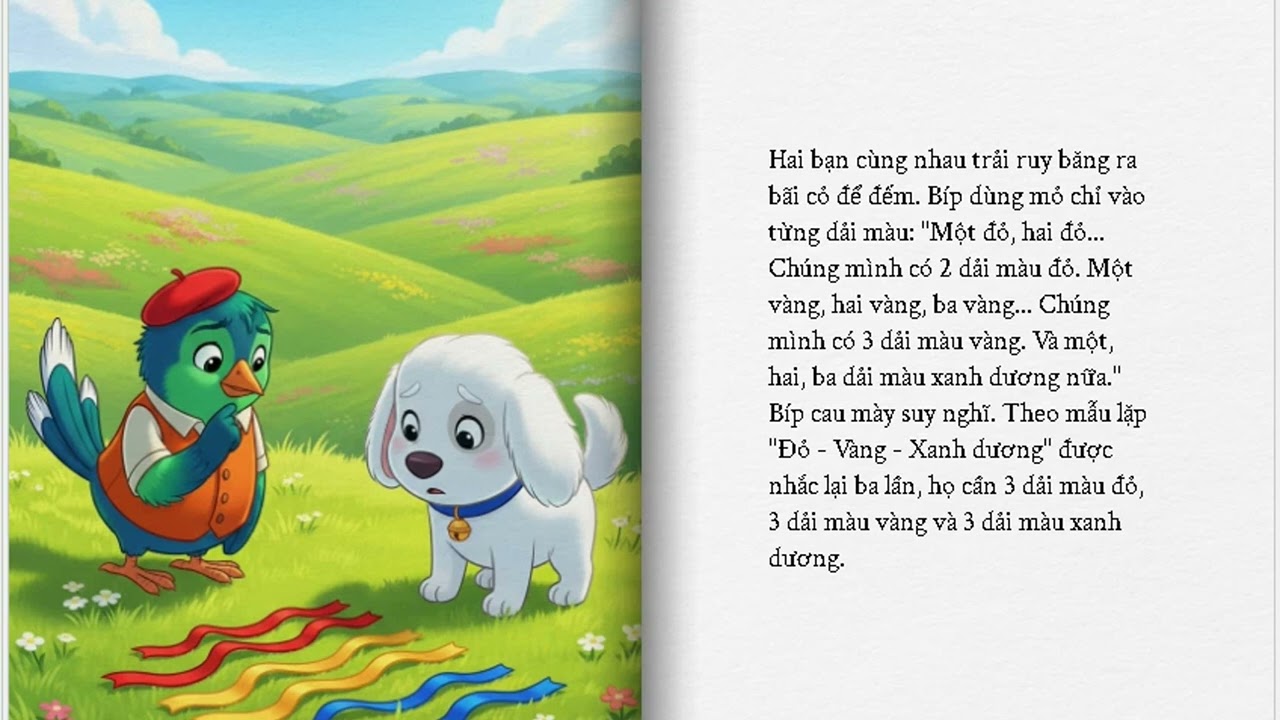Cầu Vồng Trong Giọt Vietnamese truyện thiếu nhi khoa học vui cho trẻ em