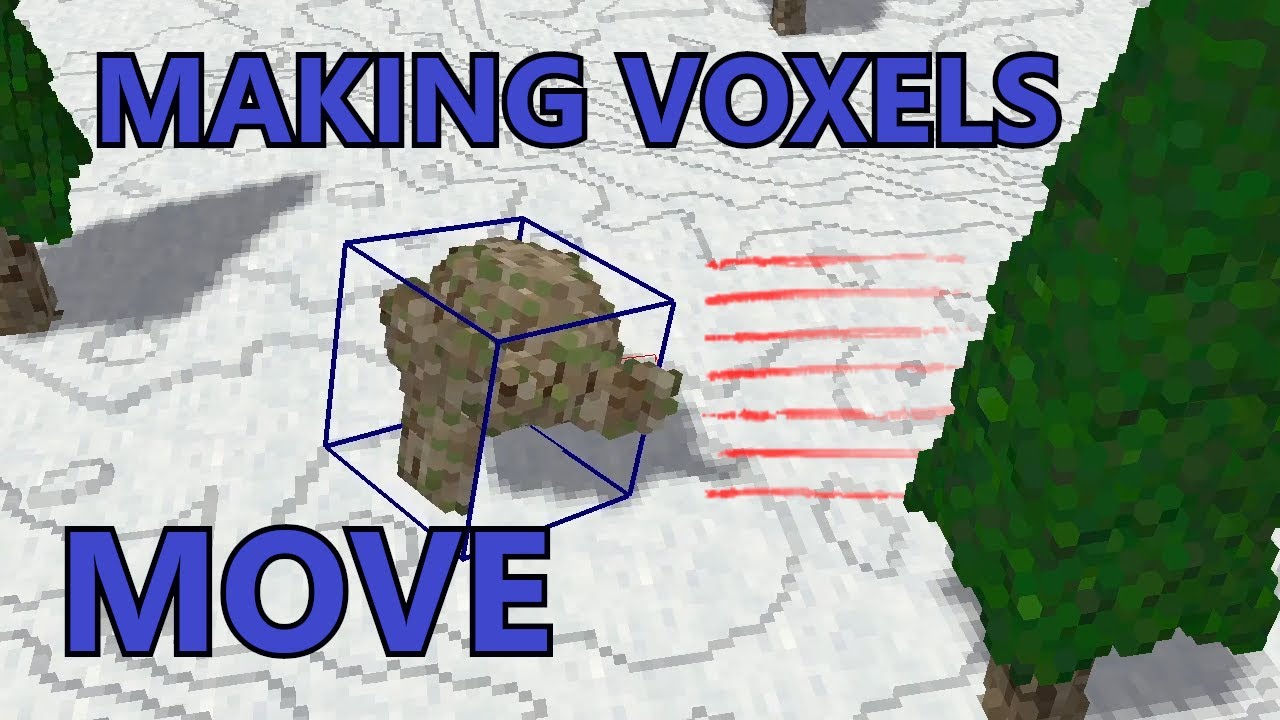 Заставляем вокселы ДВИЖЕТСЯ с помощью теста разделяющей оси [Voxel Devlog #11]