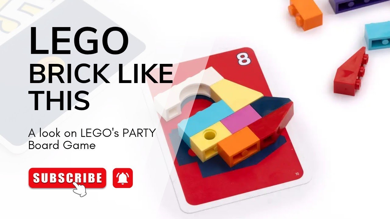 UNBOXING Brick Like This (2025) BOARD GAME: The LEGO Party Game!
