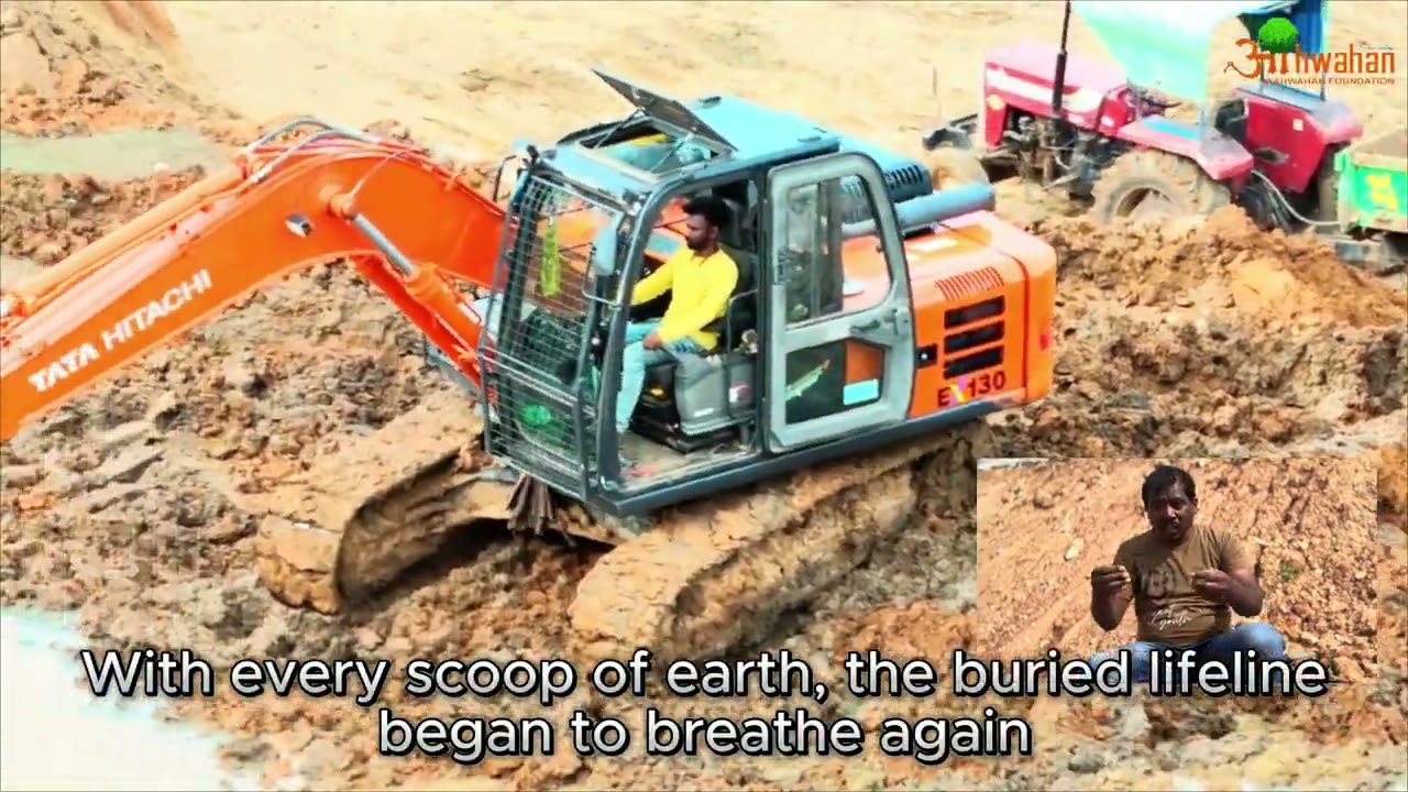 Aahwahan Foundation | From Drought to Hope – The Revival of Srinivaspura Lake | Save Water | NGO