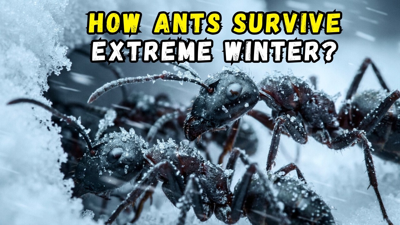How Ants Survive Extreme Winter- WINTER WANTS THEM DEAD