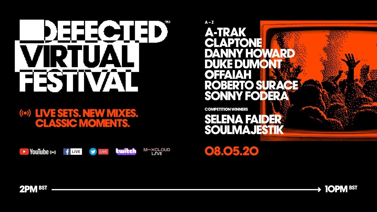 Defected Virtual Festival 5.0 - #StayHome #WithMe