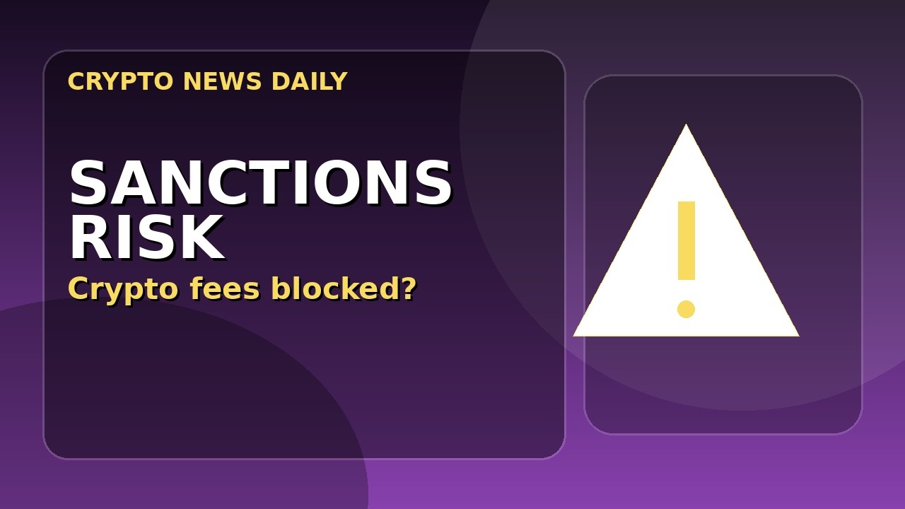 Iran Sanctions Warning hits crypto fees as Iran Sanctions Warning raises shipping risk
