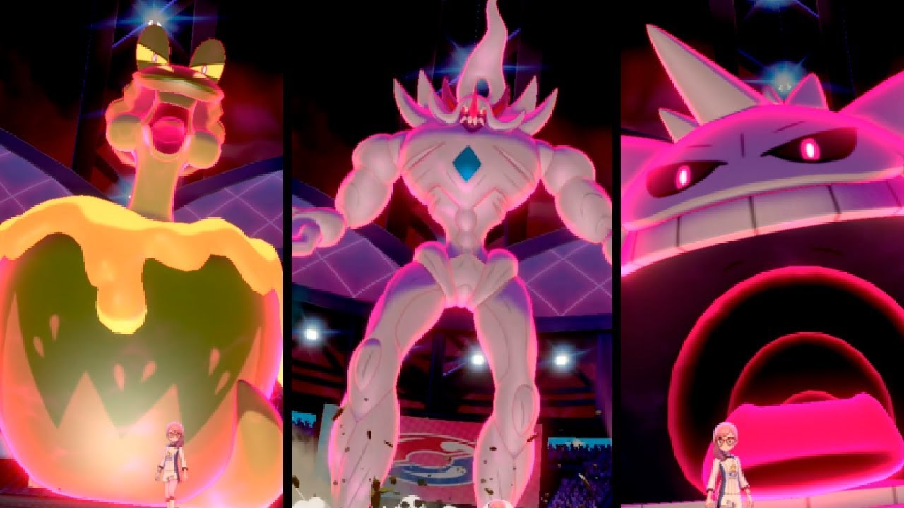 POKÉMON ESPADA y ESCUDO - TODOS los GIGAMAX SHINY