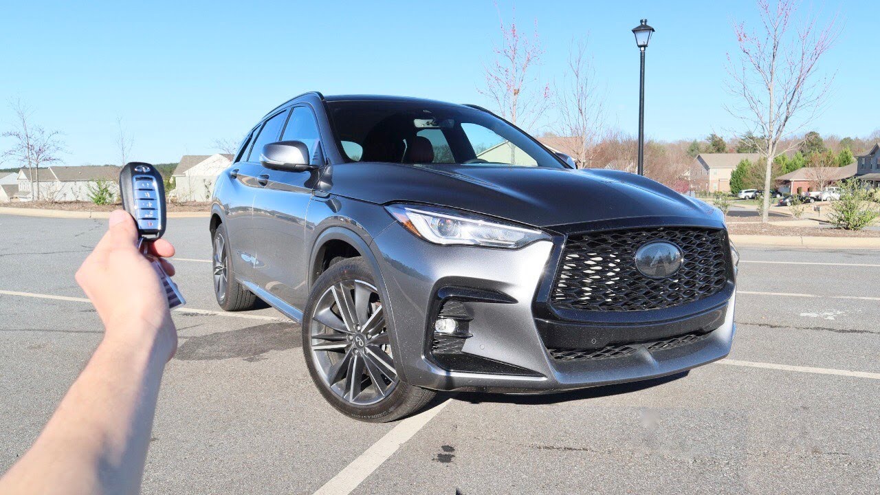 2023 Infiniti QX50 Sport AWD: Start Up, Walkaround, POV, Test Drive and Review