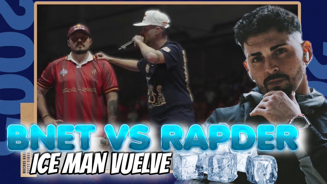 BNET VS RAPDER . ICE MAN VUELVE . LA TRANQUILIDAD DE BNET ES ÚNICA .  RED BULL 20 AÑOS
