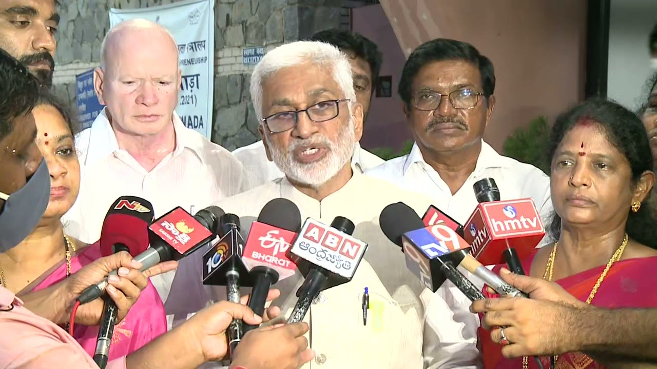 YSRCP MPs addresses media after successful meeting with central Minister Gajendra Singh Shekhawat