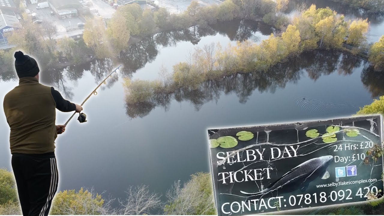 Carp Fishing at Selby 3 Lakes for 24 hours