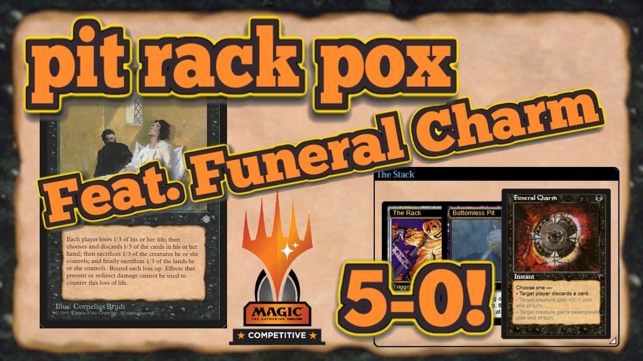 5-0 again! Pit Rack Pox too good. Feat. Funeral Charm.