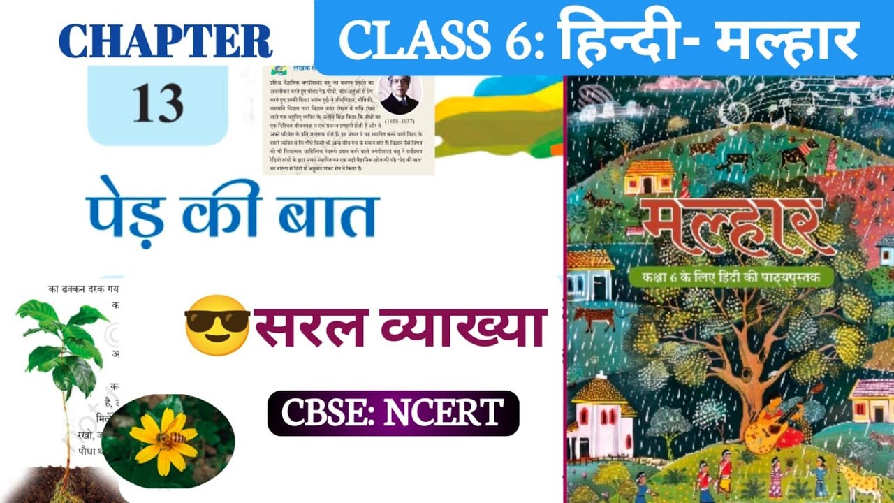 Class 6 Hindi Malhar:  पेड़ की बात | Chapter 13  Simple Explanation  | KV CBSE NCERT I @JyotirvaEdu 