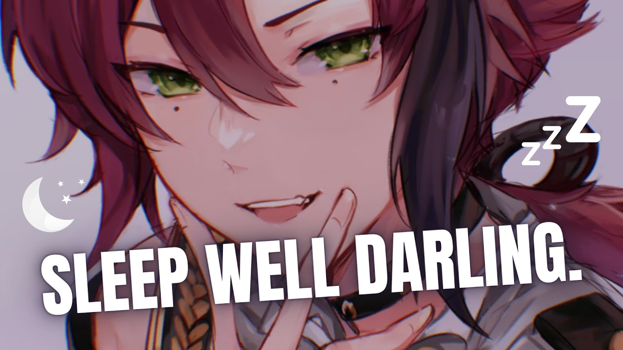 Heizou helps you sleep on a slow, rainy night. [Heizou Sleep Aid ASMR] [Black Screen]