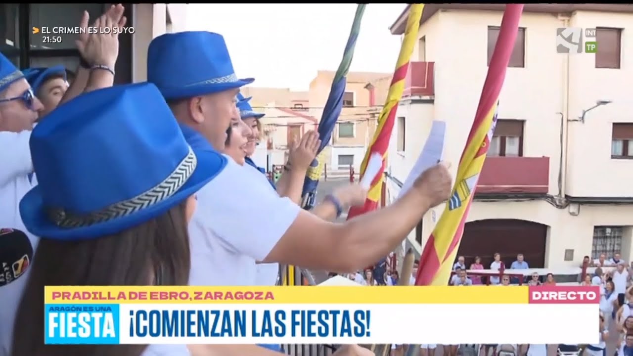 El pregón de Pradilla de Ebro inaugura las fiestas