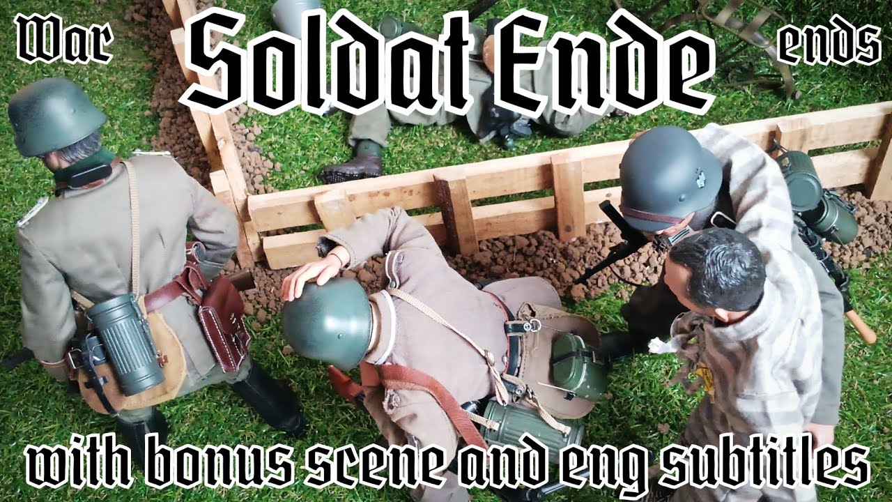 1:6 STOP MOTION WW2 FIGURES: SOLDAT ENDE