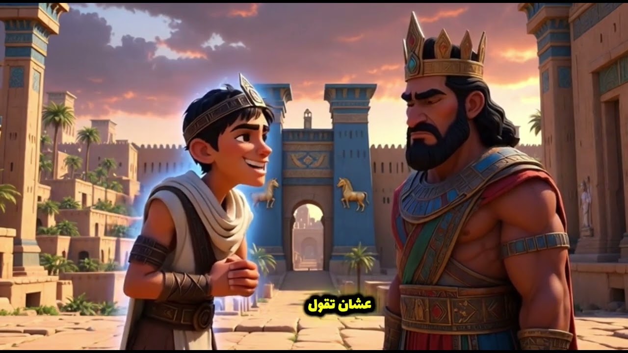 الفانوس العجيب: رحلة عبر الزمان الحلقه الثانيه مدينه بابل العراق🪂👌🤔 #قصص_رمضان #رحلة_إلى_الإسلام #