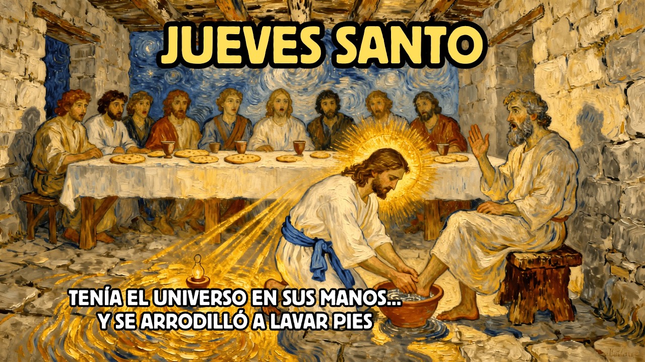 2 de Abril - Jueves Santo: El Hombre que Ten&iacute;a el Universo en Sus Manos Lav&oacute; Pies en el Suelo