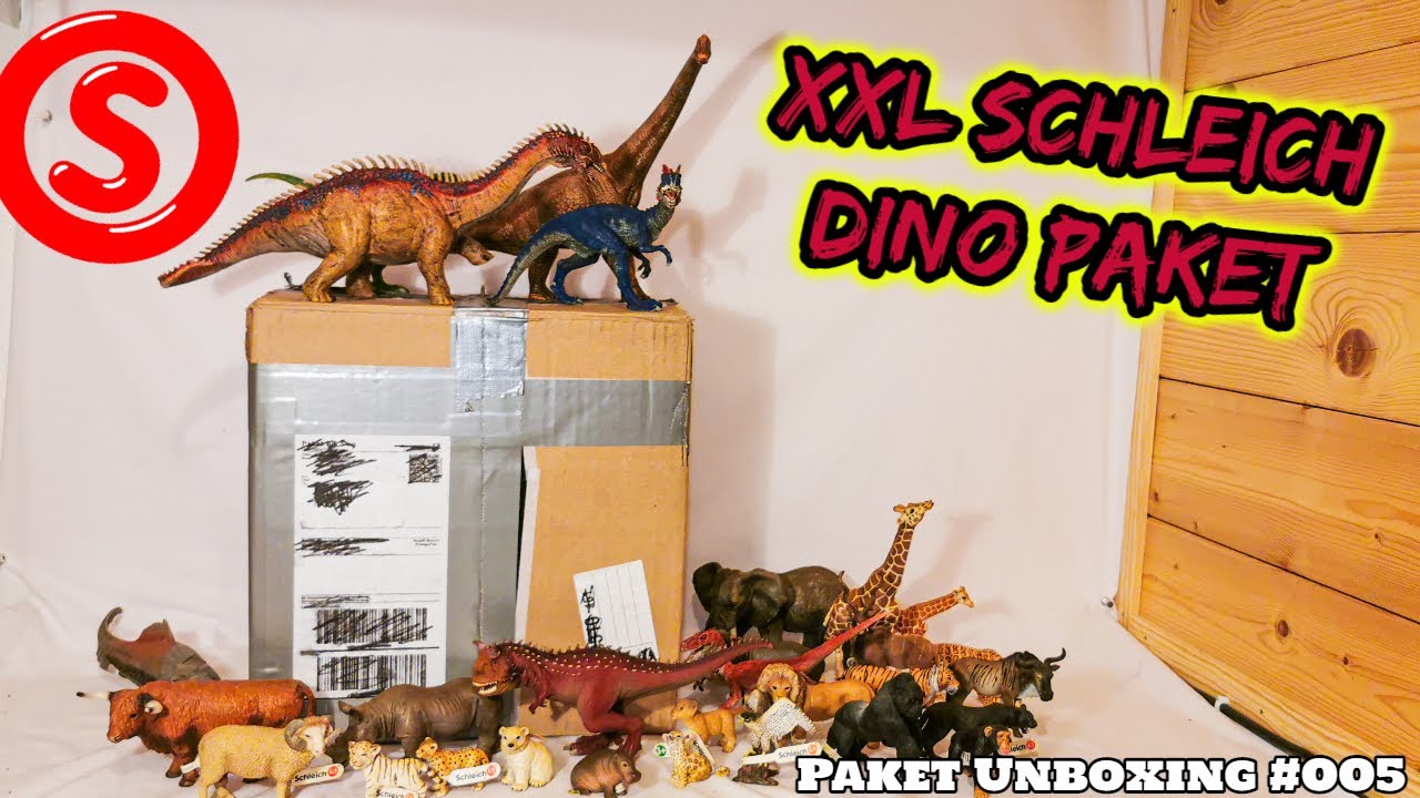 Das große Schleich Dinosaurier Überraschungspaket 🤩🤩🦖 II Paket Unboxing #005