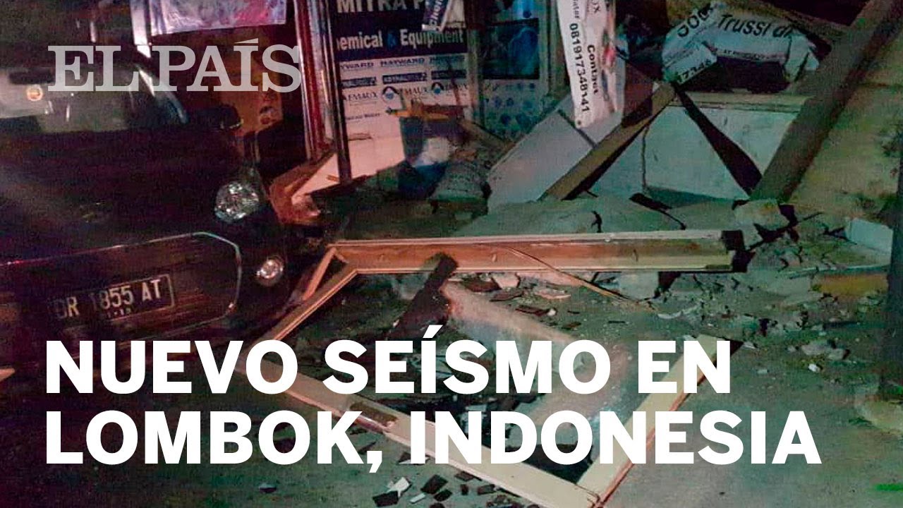 INDONESIA | Un nuevo terremoto de magnitud 7 sacude la isla de Lombok