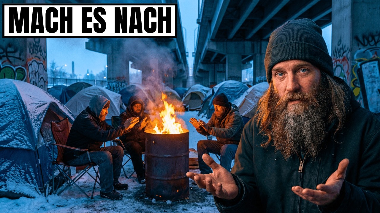 Wie Obdachlose eisige Winter überleben, ohne zu erfrieren