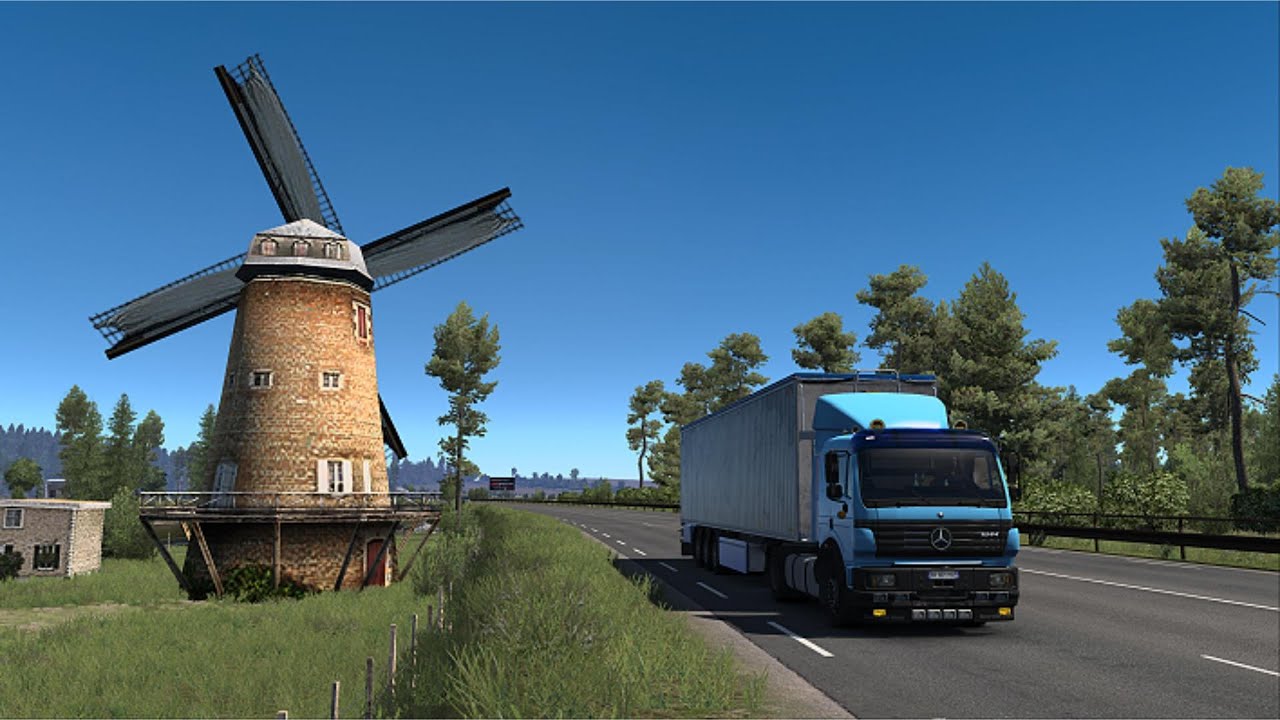 ETS2 1.58 beta GU petite virée chill    😍