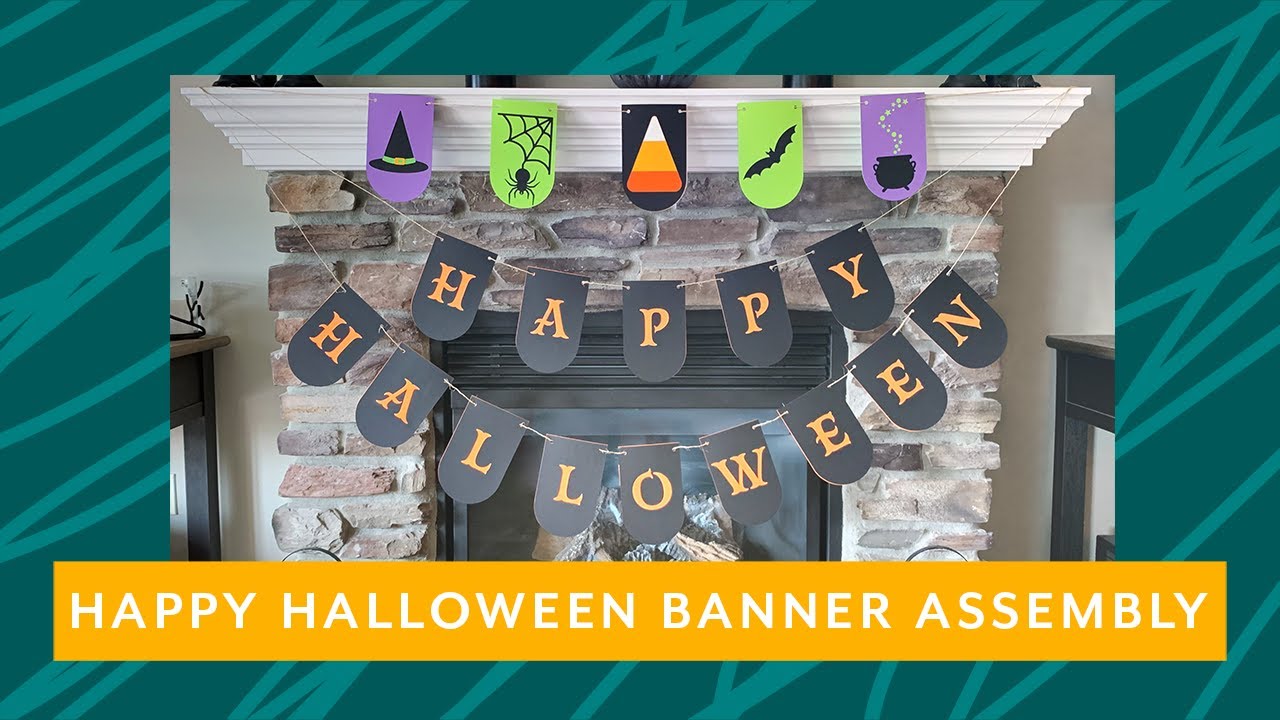 Happy Halloween Banner Assembly