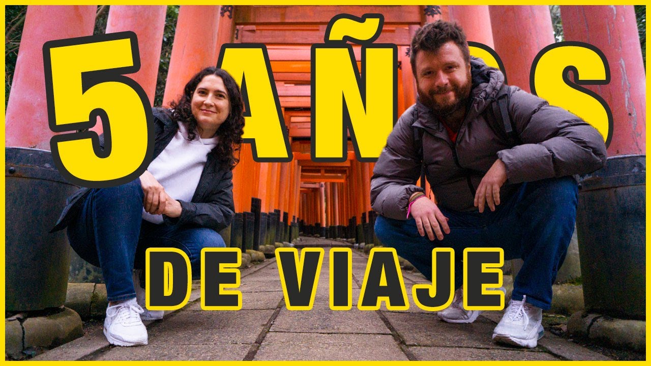 5 A&Ntilde;OS VIAJANDO EN 5 MINUTOS 🥳