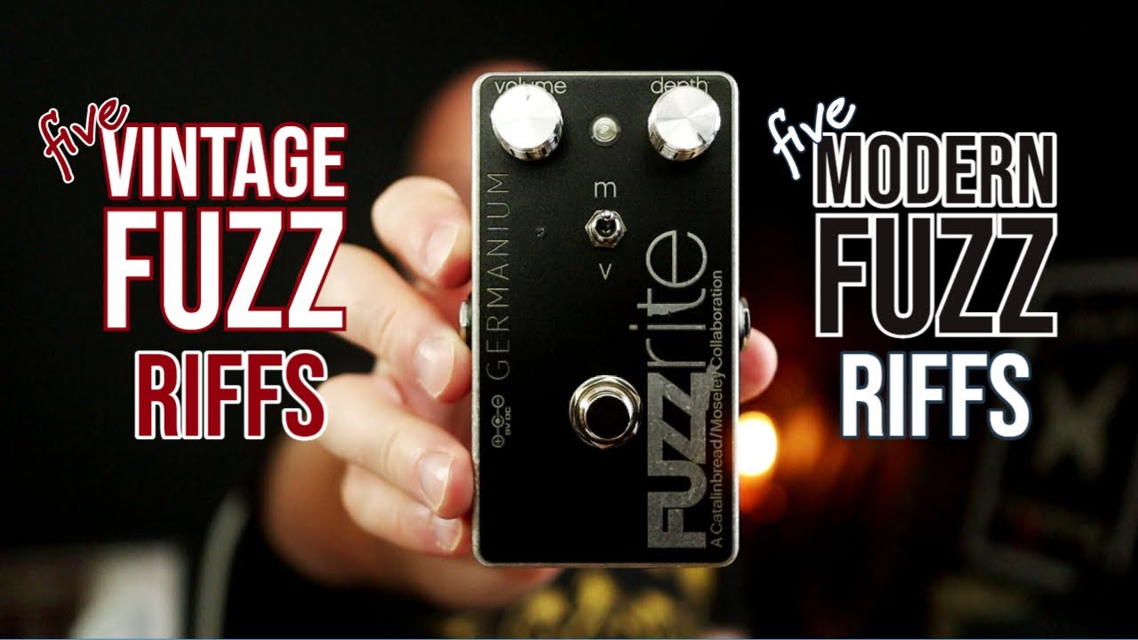 5 винтажных и 5 современных фузз-риффов | Catalinbread Fuzzrite Germanium (демонстрация педали)