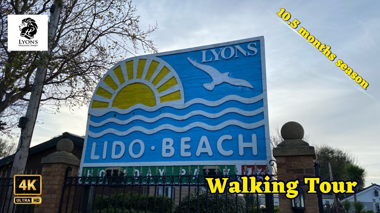 Lyons Lido Beach Prestatyn | CHURCH On Site | Direct Beach Access | Open for XMAS |